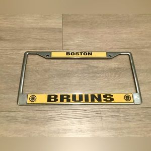Boston Bruins NHL Metal License Plate Frame
